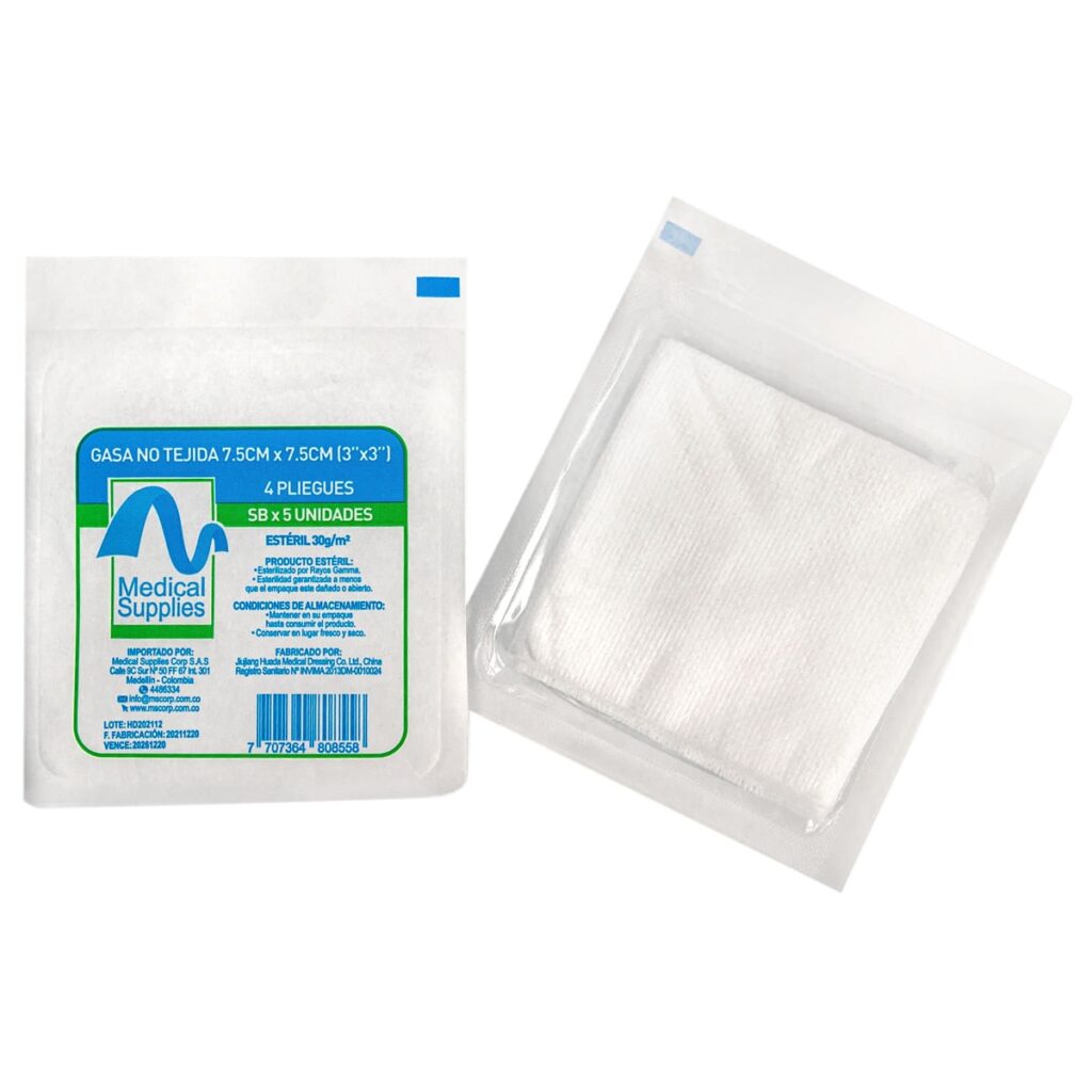 GASA NO TEJIDA ESTERIL PRECORTADA | RIDCO